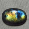 New Madagascar - LABRADORITE - Oval Cabochon Huge size - 24x35 mm Gorgeous Strong Multy Fire
